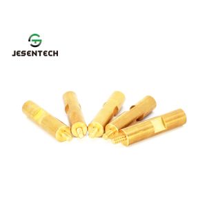 High Precision Custom Linear Shafts One - End External Thread Wrench Groove Type
