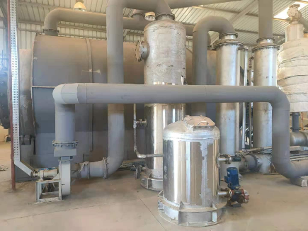 Converting Solid Waste with Normal Pressure Automatic 5-15TPD Waste Tyre Pyrolysis Machine