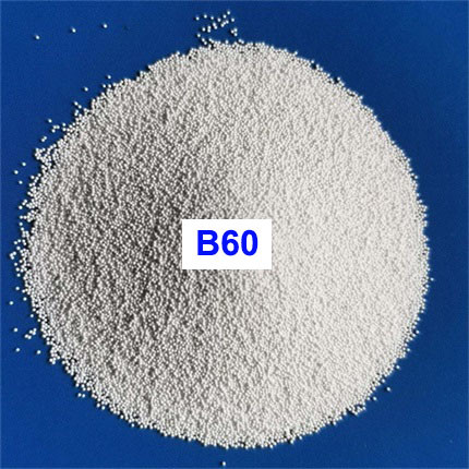 Iron Free Ceramic Blasting Media B60 B120 For Stainless Steel Parts Surface