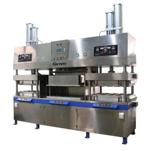 Professional Dishware / Paper Plate Making Machine Dry in Mould 3500 Psc / H
