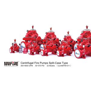 1500GPM Electric Motor Split Case UL FM Centrifugal Fire Pump