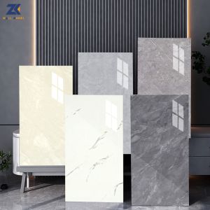 Factory Direct Sales 1.22*2.44 M PET High Gloss Marble Bamboo Charcoal Wall