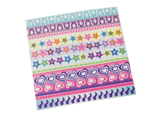 Self Adhesive Sticker perfect for decorating a notebook, folder, pencil box