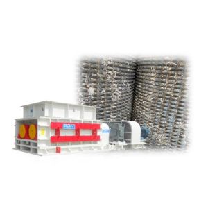 90*2kW Roller Crusher Machine Capacity 200-400t/H For Crushing Stones