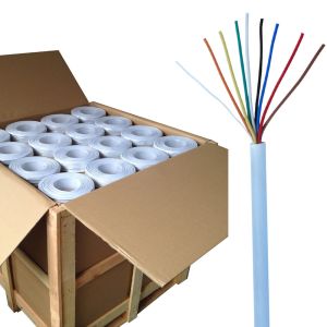 Bare Copper Wire Stranded 4x0.22mm2 2x0.5mm2 Composite CPR Dca Alarm Cable with