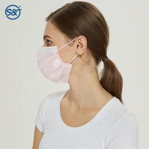 ASTM F2100 Level 3 Ply Disposable Anti Sensitive Secure+ Face Mask Hypoallergeni