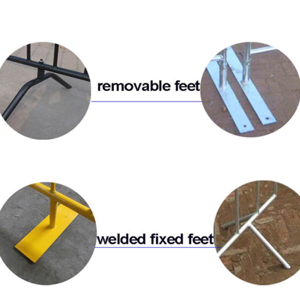 3.75ft x6.5ft crowd control barriers American Standard