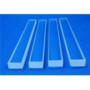 High Temperature Rectangular Heat Resistant Transparent UV Quartz Glass Plate