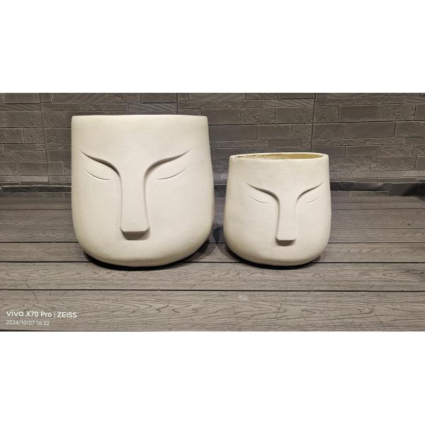 Customed Fiber Cement Pot For Warmer And Camping Burners