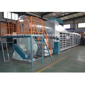 Waste Paper Wine And Egg Tray Machine , High Efficient Pulp Molding Machine