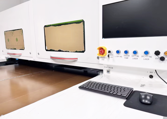 Laser Glass Cutting Machine providing customizable cutting paths and adjustable laser power for various glass thicknesses