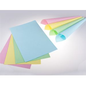 7 Ply NCR Paper CB CFB CF 55/50/55gsm 61*86/70*100cm Black/Blue Image Carbonless