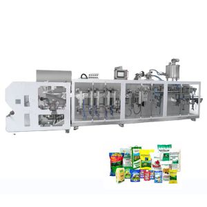 Automatic 6500W Stand Up Pouch Packing Machine Porridge Doypack Filling Machine