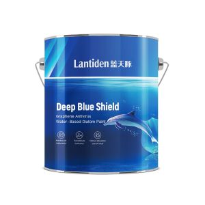 Wholesale Deep Blue Shield Interior Wall Paint 10 in 1 Function With Odor Free and Level I Stain Resistant from china suppliers