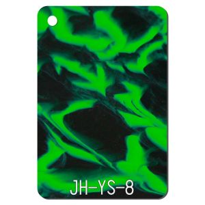 Pastel Clouds Pattern Acrylic Sheet Vacuum Formed