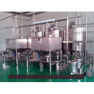 Customised Voltage Full Automatic 5000b/h Rice Milk Processing Line with Bottle
