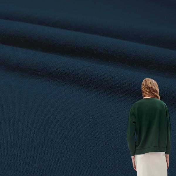 High Quality TC Sweatshirt Fleece Fabric for Kids, Plain Dyed Poly Cotton