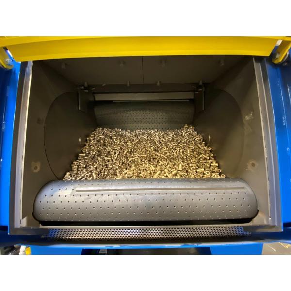 Rubber Tumble Belt Shot Blast Cleaning Equipment For Rust Cleaning