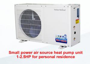 China White Small Air Source Heat Pump Circulation Heating Freestanding Installation on sale