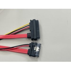 Right Angle SATA Data & Power Cable Connector Harness – PCB Header to Dual
