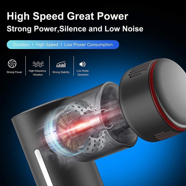 11.1V Heating Handheld Muscle Massager