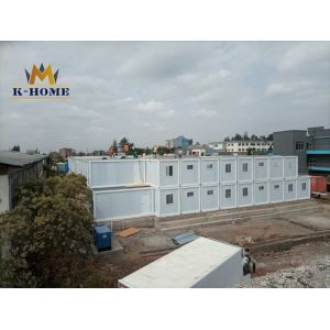 Easy Installation Modular Office Building With Glass Wall