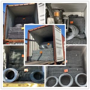 Heavy Galvanized Coated Philippines 3.05mm Gabion 80x100mm Gabion Rock Box