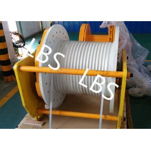 Compact Structure Hydraulic Mooring Winch Small Volume With LBS Groove