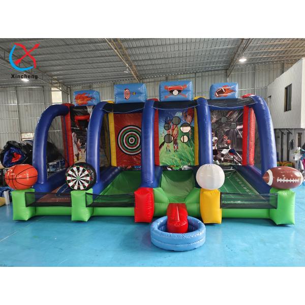 Quality Commercial ODM/OEM Outdoor Interactive Inflatable Sport Game Inflatable Ball Shot Game for sale