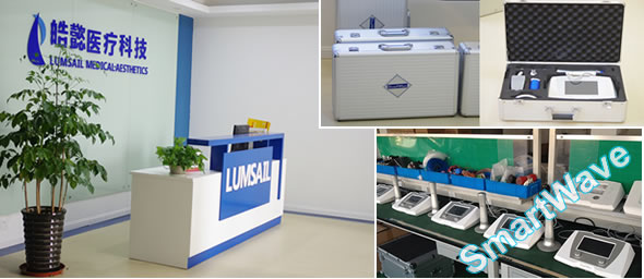 Physiotherapy equipment smartwave lumsail extracorporeal shock wave therapy