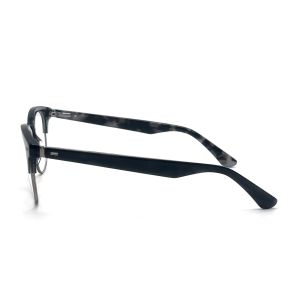 BD131 Retro Round Acetate Metal Glasses