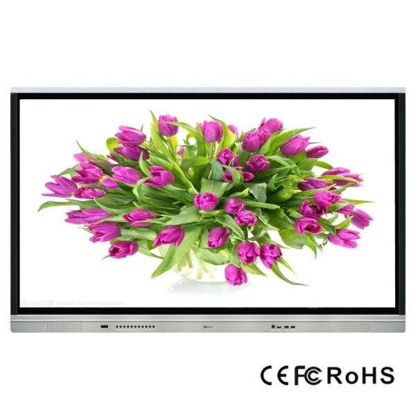 Quality IR Interactive Flat Panel, 5ms Smart Digital Board For School Class Teaching for sale