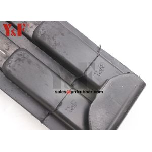 Cylindrical Rubber Bump Stops Elastomeric Damping Buffers Vibration Reduction