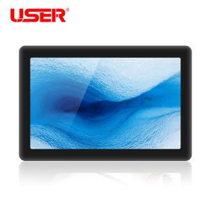 Wall Mount Touch Screen Interactive Digital Signage Industrial Grade Paint
