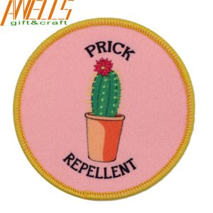 Wholesale Lightweight Sublimated Twill Patch Durable Die Cut Border With Company Logo from china suppliers