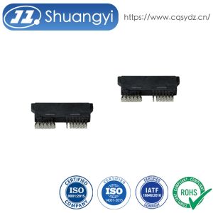 Wholesale Right Angle SATA Female PCB Connector 7 Pin 1.27mm Pitch, Board Mount Power Signal Terminals for Server Storage, Automotive Electronic Systems Cable from china suppliers