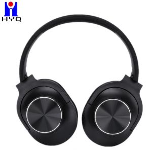 Headband Mic Folding 105dB Wired Bluetooth Headsets With Microphone