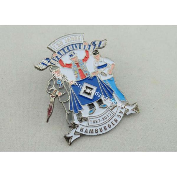 Nickel Plating Carnival Collecting Soft Enamel Pin With Iron Die Struck