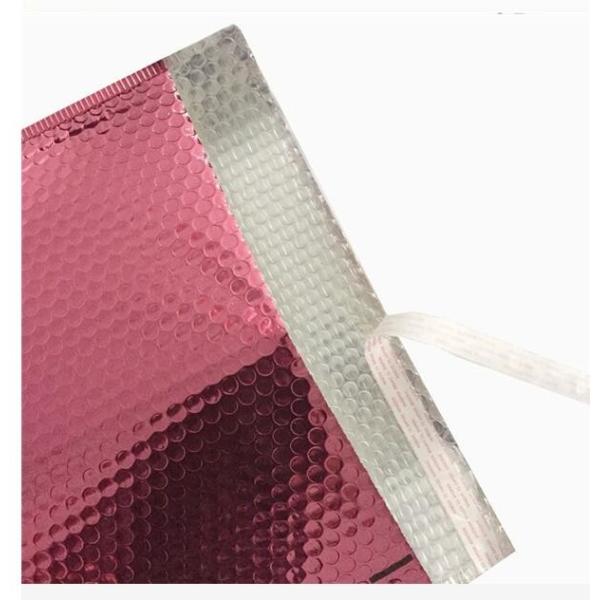 Waterproof Padded Biodegradable Mailing Bags metalized Mailers Bubble Padded