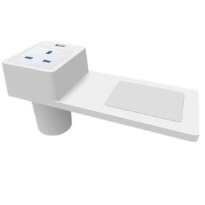 ABS + PC Conference Table Socket , Desktop Wireless Transmitter Smart Furniture