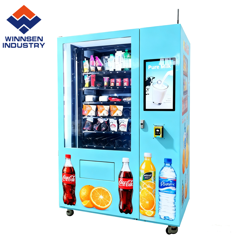 24 Hours Operation Cloud-Managed Pharmacy Vending Machine with Thick Cold Rolled