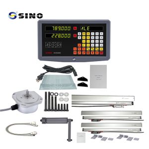 Wholesale SINO 2 Axes Digital Readout System SDS2MS DRO Multifunctional With Glass Linear Scale For Lathe Machine from china suppliers