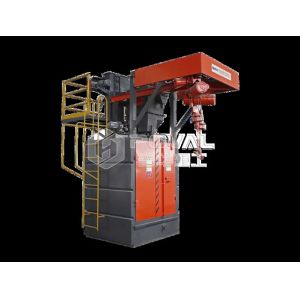 Scaffolding Wheel Short Blasting Machine Abrator double type