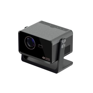 H3 Dark Gray Full HD Android TV Mini Projector Dust Free Official Netflix Mini