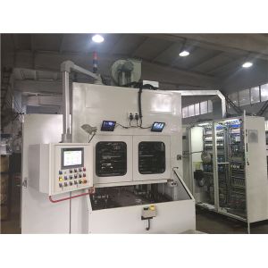 Rotor semi-automatic roll immersion machine