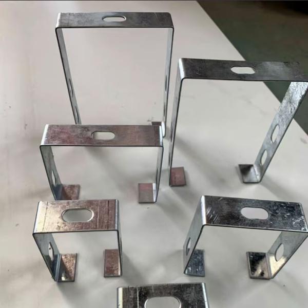 Powder Coated Cable Tray Bracket UL Certified Silvery Accessory Cable Basket Accessories