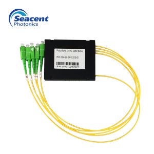 Networks 1X4 PLC Optical Splitter For FTTH Solution