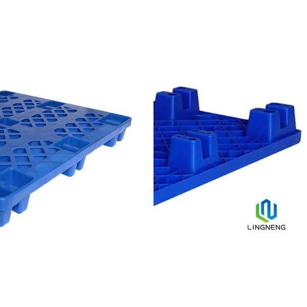 Blue Black Single Faced Slip Sheet Lightweight Plastic Pallet With 2T Static Load