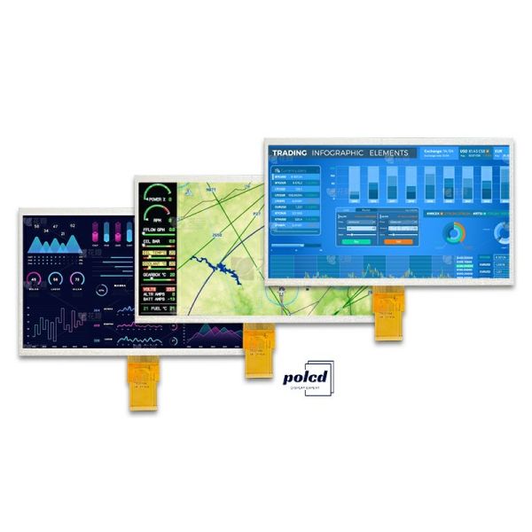 Polcd EK79001 Raspberry Pi 10 Inch Touch Screen 1024X600 Industrial Touch Screen