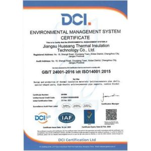 Kaff Rees (Changzhou) High-tech Co., Ltd. Certifications